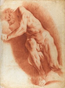 Nudo maschile seduto